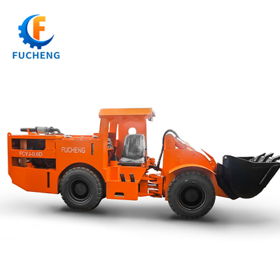FUCHENG 0.6 m3 /0.75 yd3 광산용 LHD 디젤 관절 광산 지하 로더