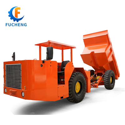 DEUTZ 엔진 8 톤 광산 작업용 지하 저 프로필 덤프 트럭