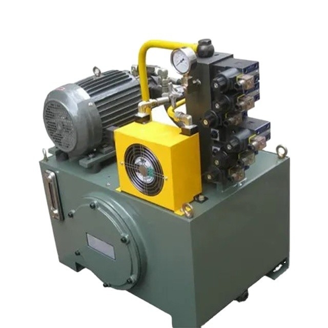 퓨첸 12V/24V AC 220V/380V 정형 구조 및 피스톤 모터와 함께 수압 역