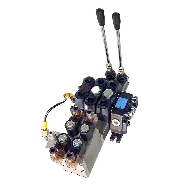 Fucheng DCV100/2-S 100LPM 흐름 수압 방향 제어 밸브 고객 요청